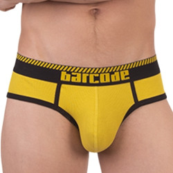 Barcode Berlin Slip SOLGER Jaune-Noir